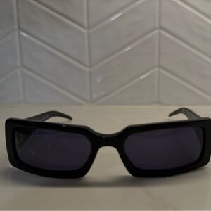 Vintage CHANEL Black Sunglasses